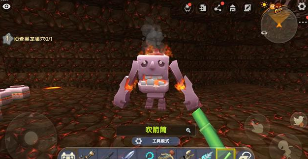 《迷你世界》新手攻略：远古黑龙不好找 ？学会这个方法，找龙速度翻倍提升！