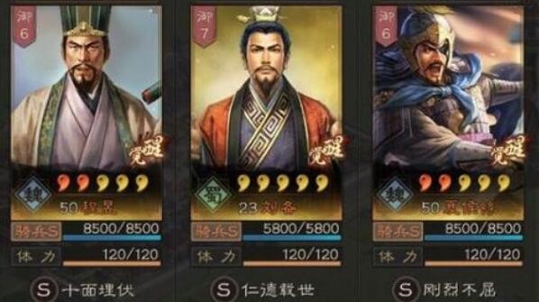 三国志战略版武将搭配图表 2021最新阵容搭配推荐