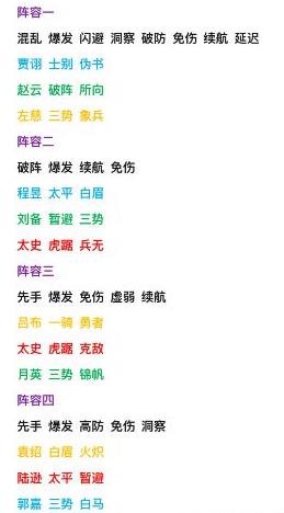 三国志战略版s3三势阵搭配大全 s3三势阵最强阵容