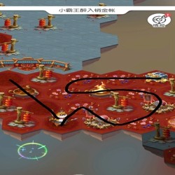 小浣熊百将传小霸王醉入销金帐攻略 小霸王醉入销金帐通关路线图
