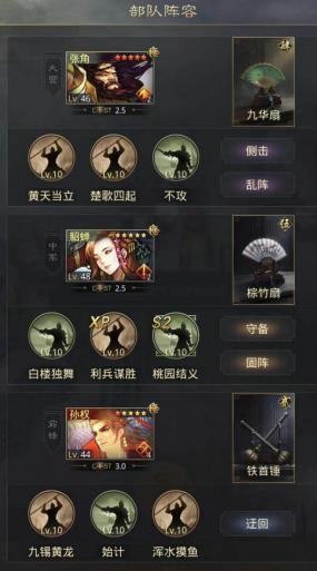 率土之滨张角阵容组合 张角流氓队搭配推荐
