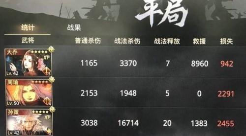 率土之滨二乔如何搭配最强 二乔暴走队组合搭配推荐