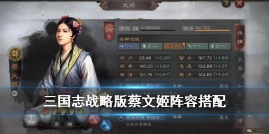 三国志战略版蔡文姬怎么玩？