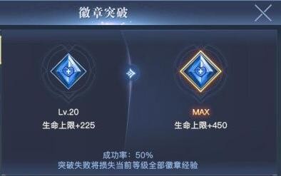 荣耀全明星徽章突破石怎么用 徽章怎么用
