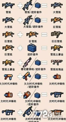 元气骑士武器合成表 元气骑士武器合成表