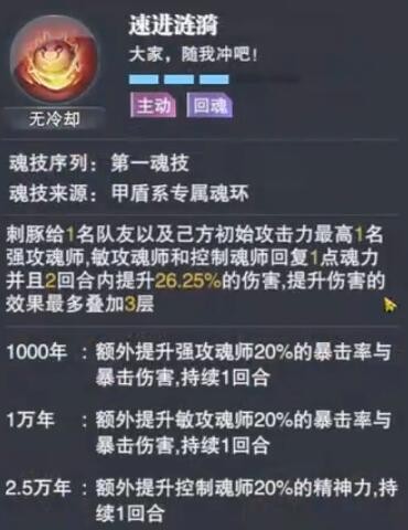 斗罗大陆魂师对决刺血技能详细介绍 刺豚为辅助系魂师